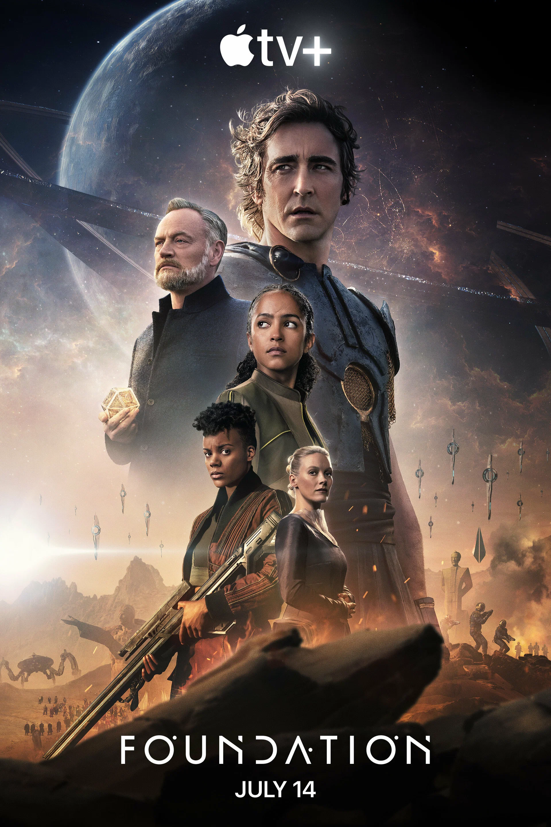 Сериал Основание Постер 1,2,3 сезон